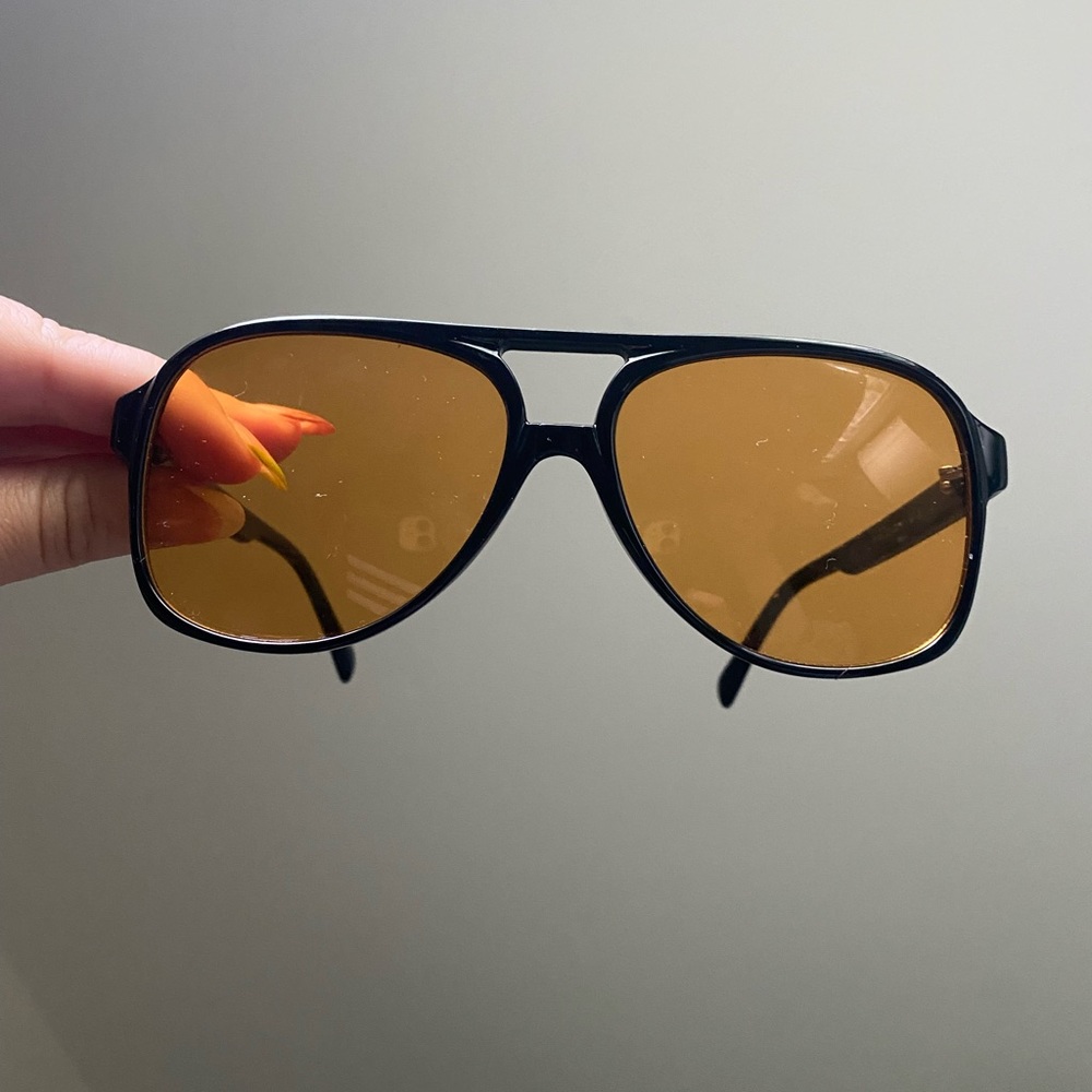 NWB orange and black sunglasses
